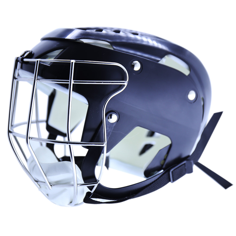 Hochwertiger Kopfschutz Schleuderhelm mit Gesichtsmaske