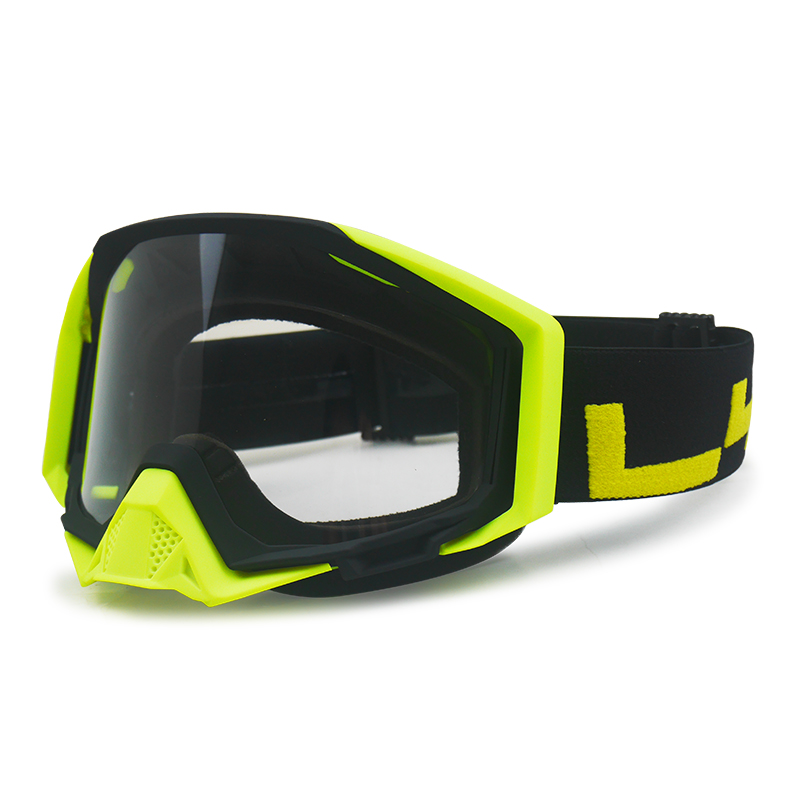 Elastische Stirnbänder Winddichte Anti-Fog-Motocross-Brille